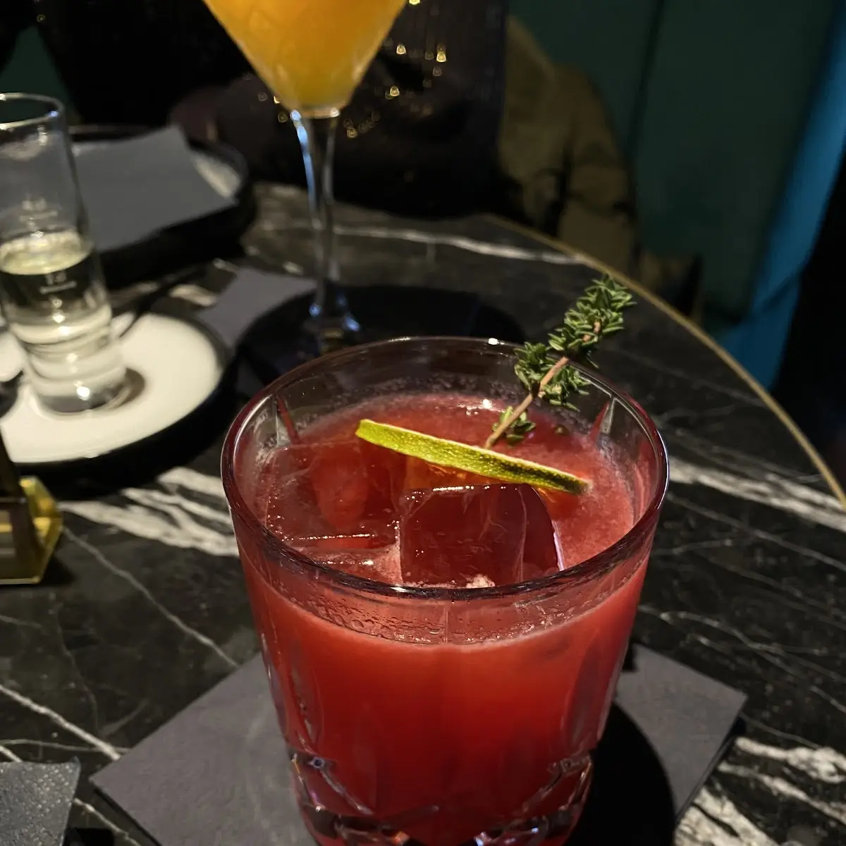 Raspberry Thyme Smash