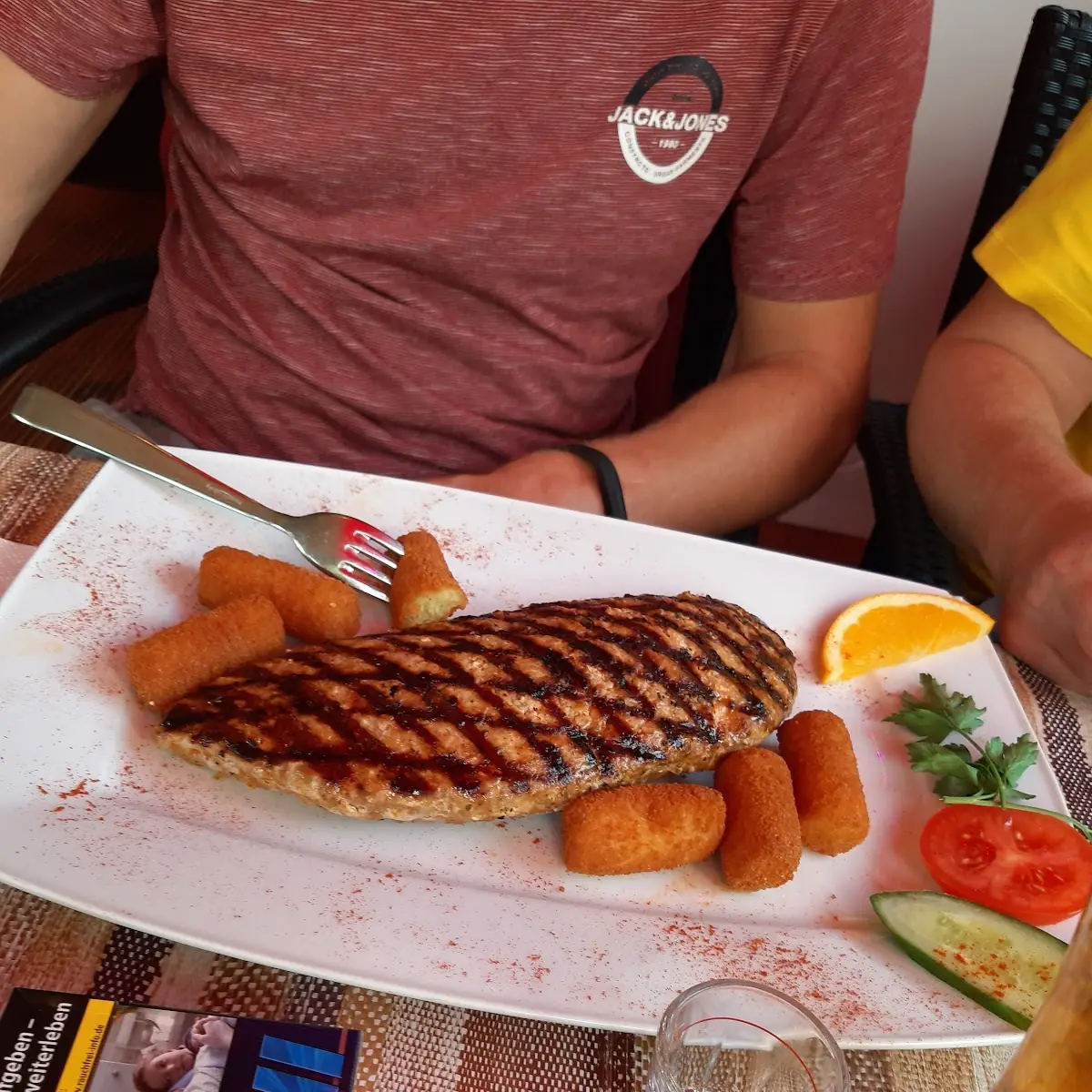 Griechisches Hacksteak