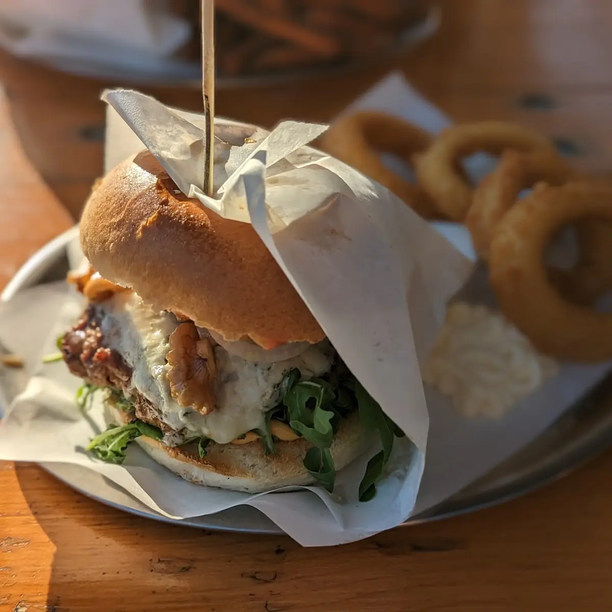 Blue Cheeseburger
