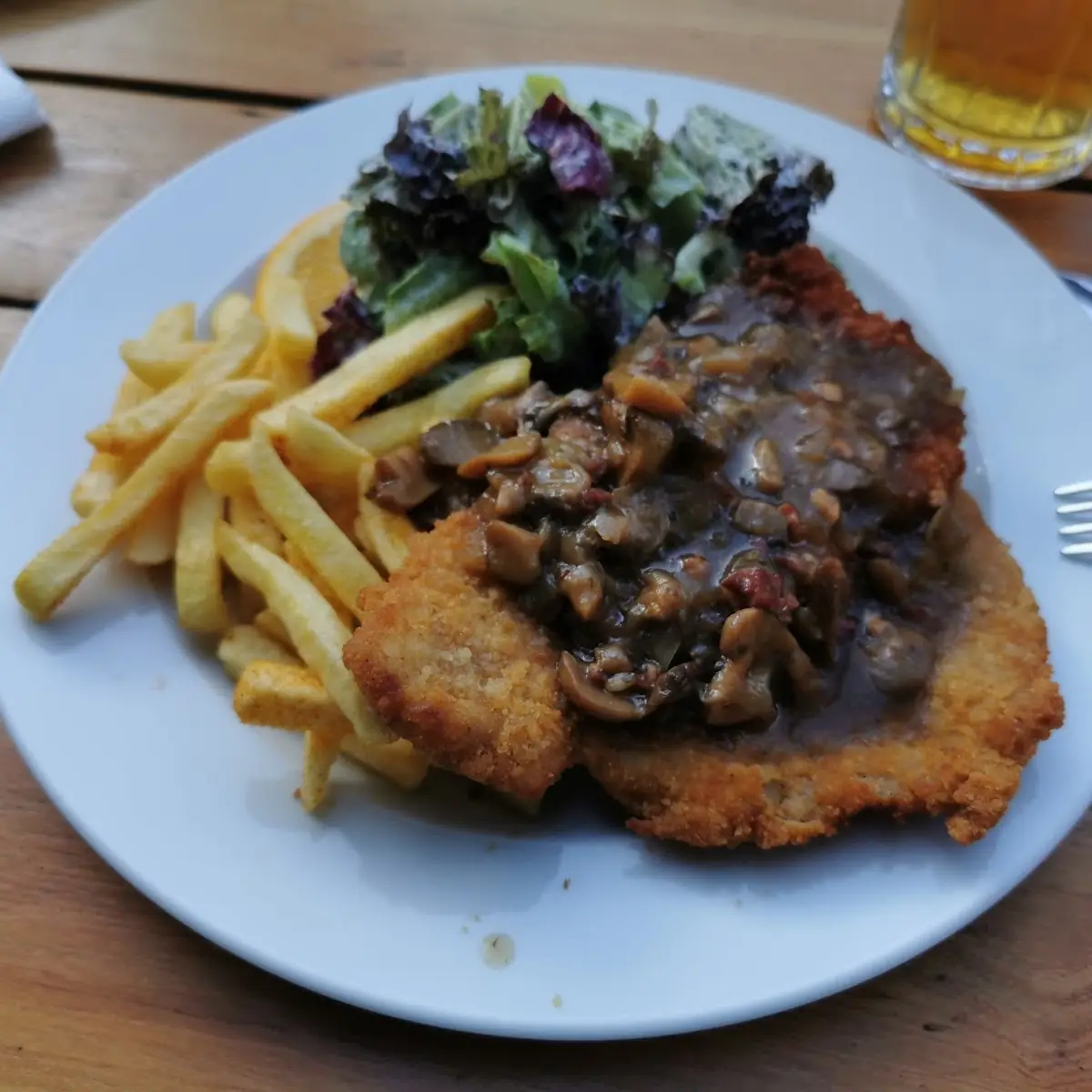 Jägerschnitzel