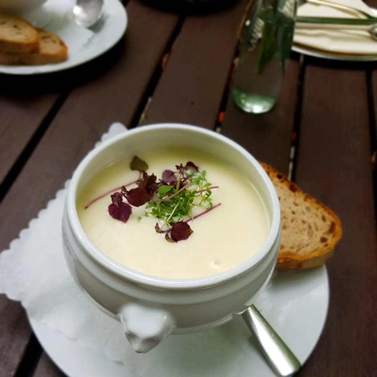 Spargelcremesuppe
