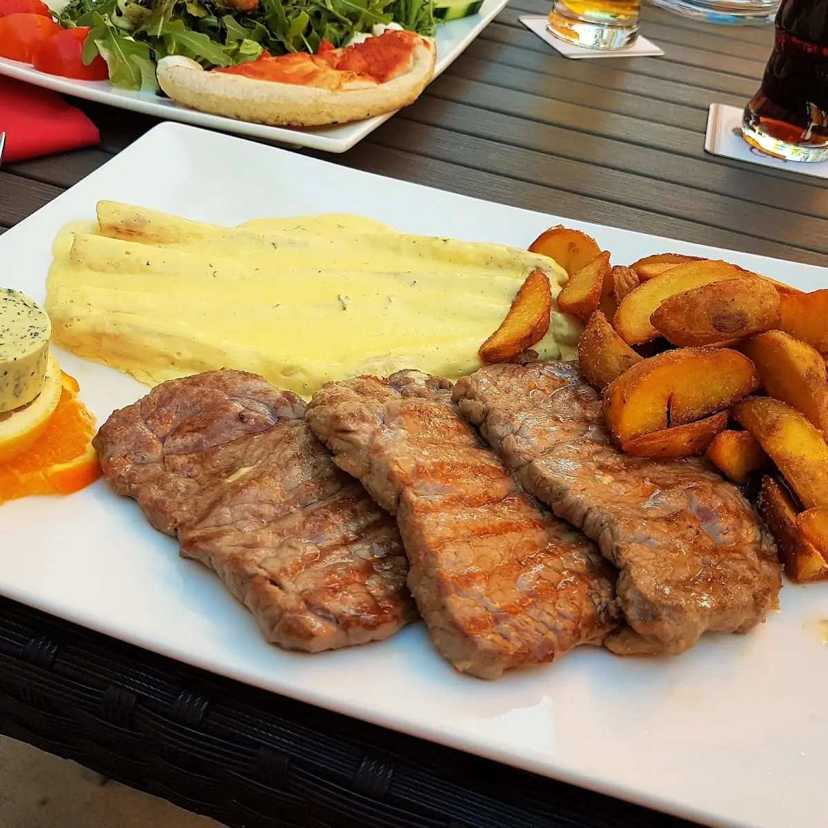 Steak Mit Spargel