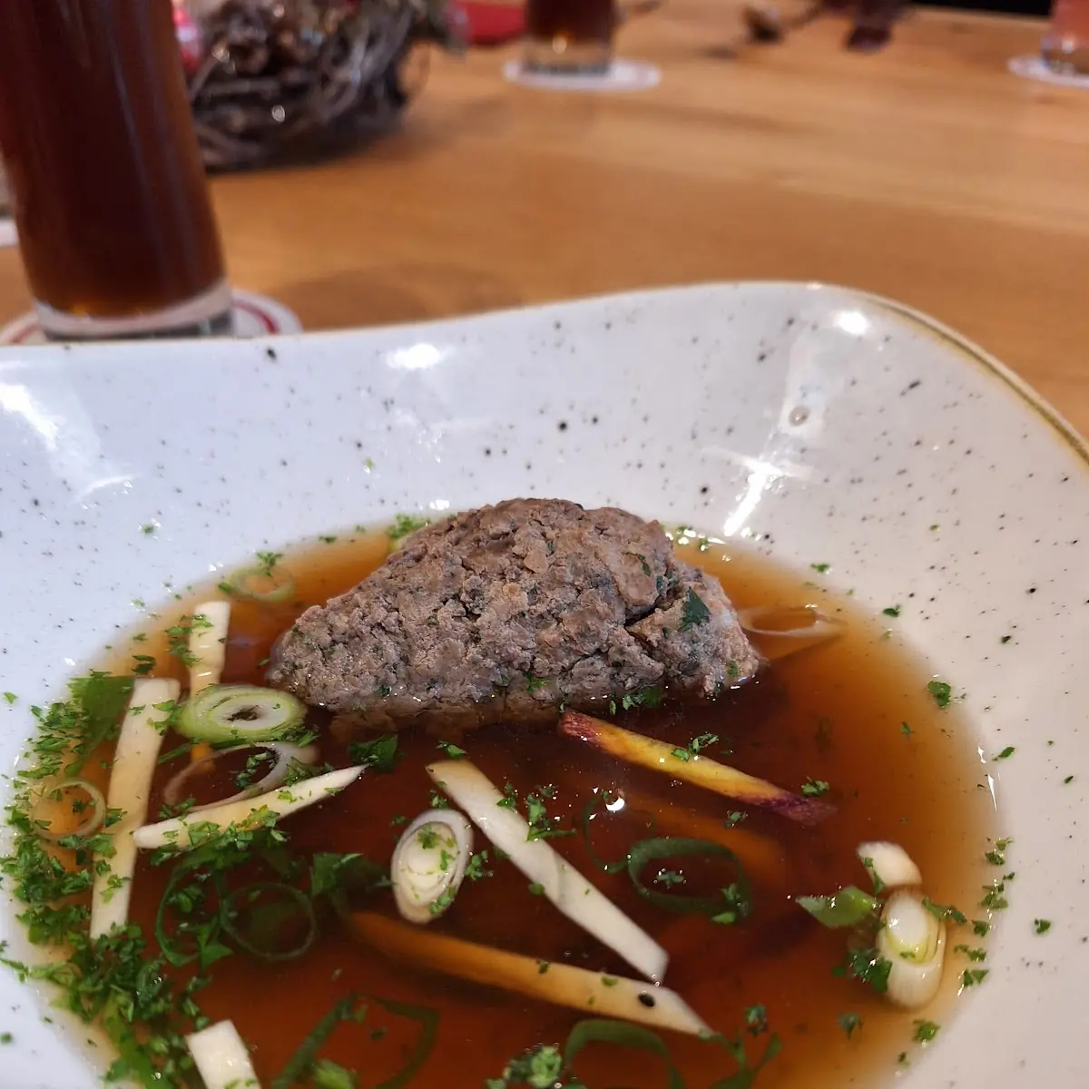 Leberknödelsuppe