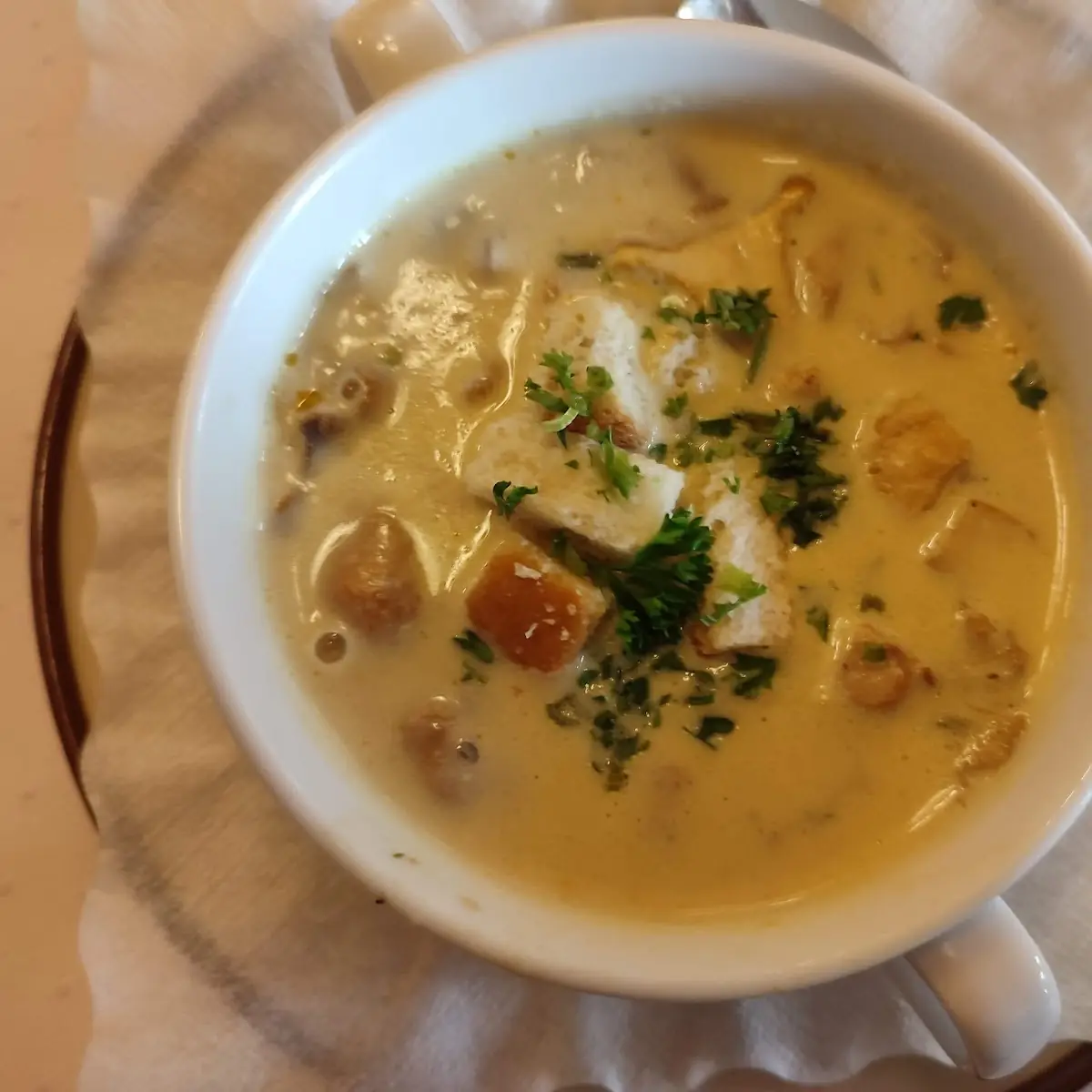 Pfifferlingrahmsuppe