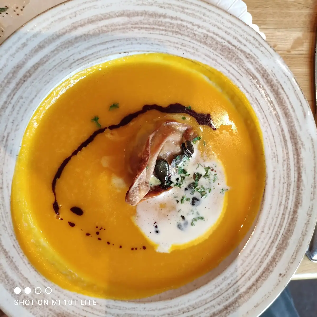 Kürbiscremesuppe