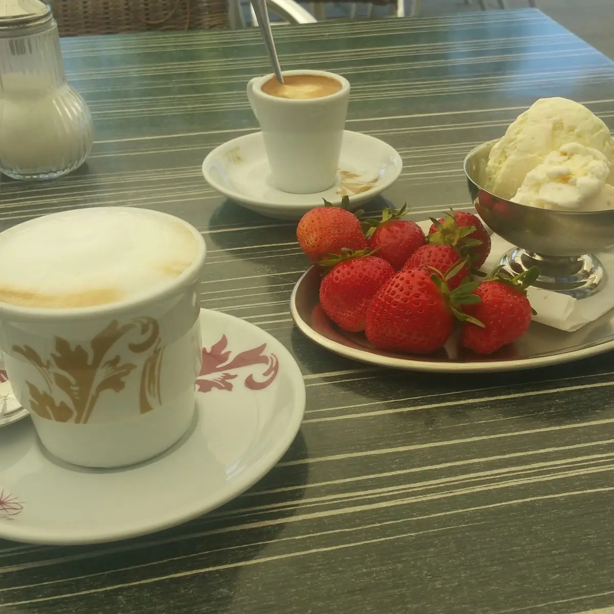 Kaffee Mit Eis