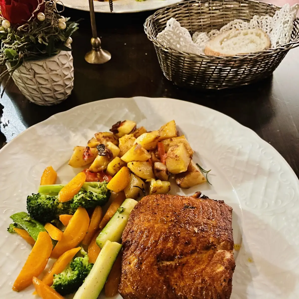Lachsfilet