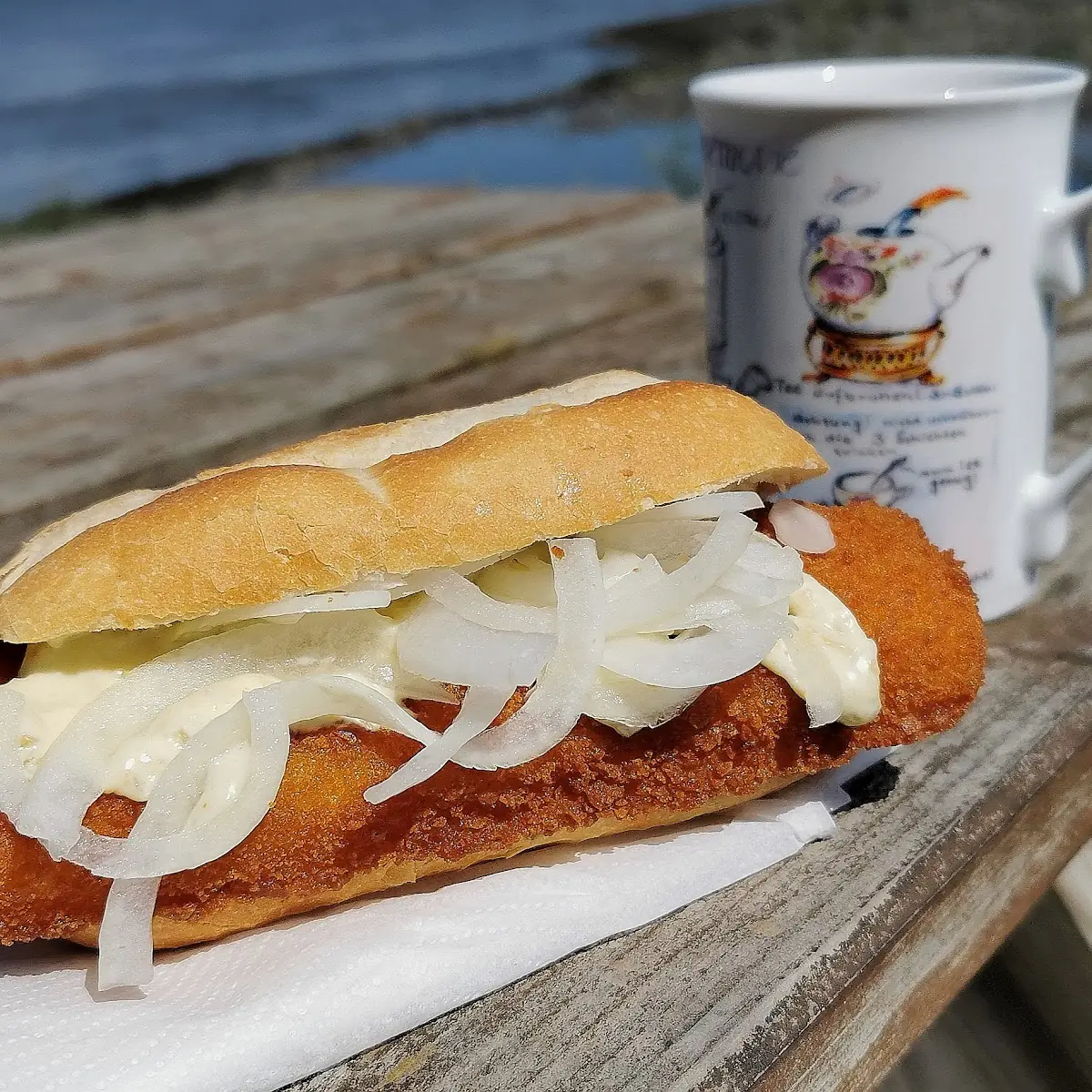 Backfisch Brötchen