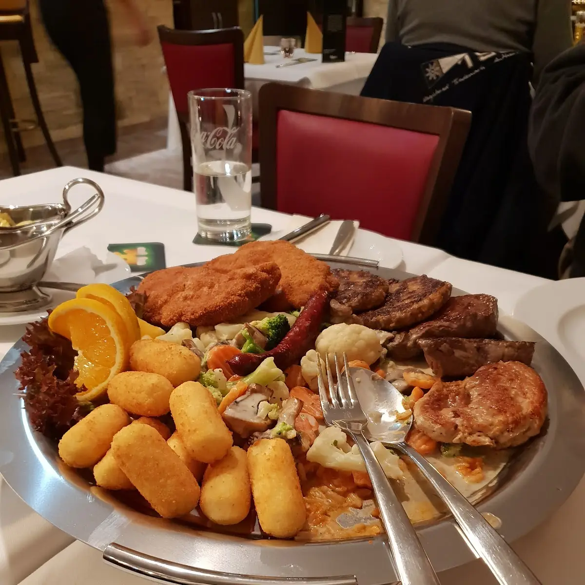 Überraschungsplatte
