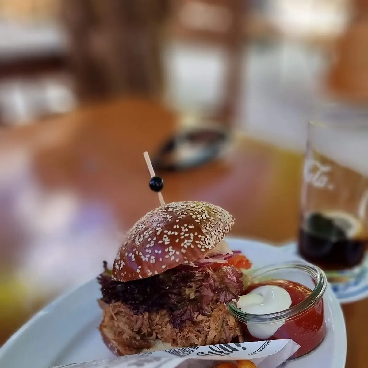 Pulled Pork Burger