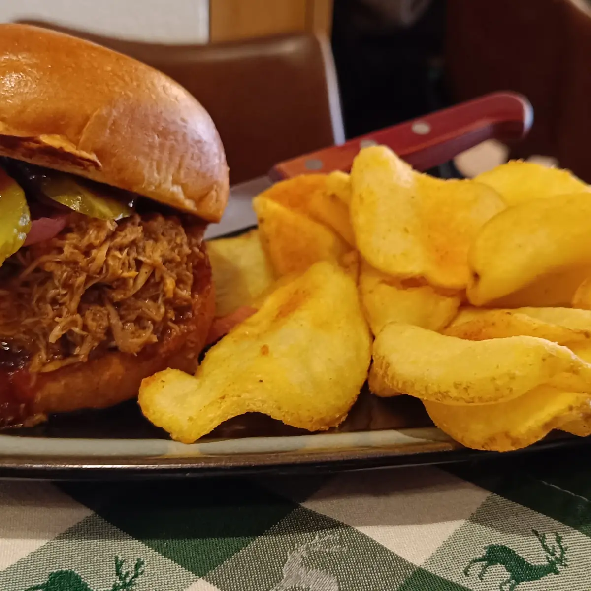 Pulled Pork Burger