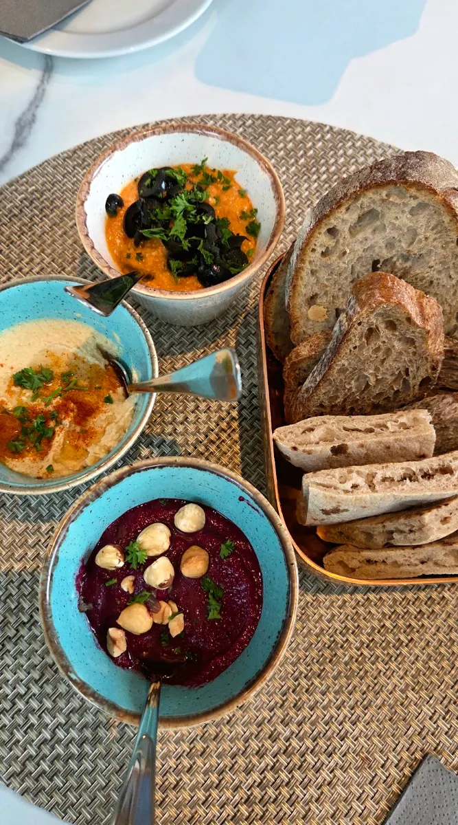 Dips Mit Brot