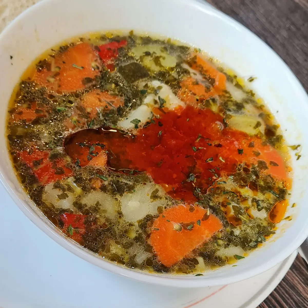 Gemüsesuppe