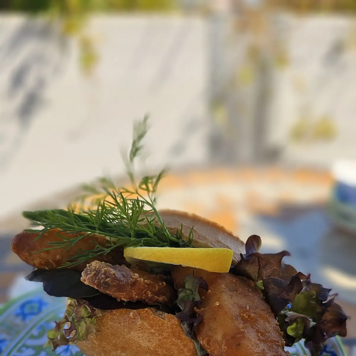 Backfisch Brötchen