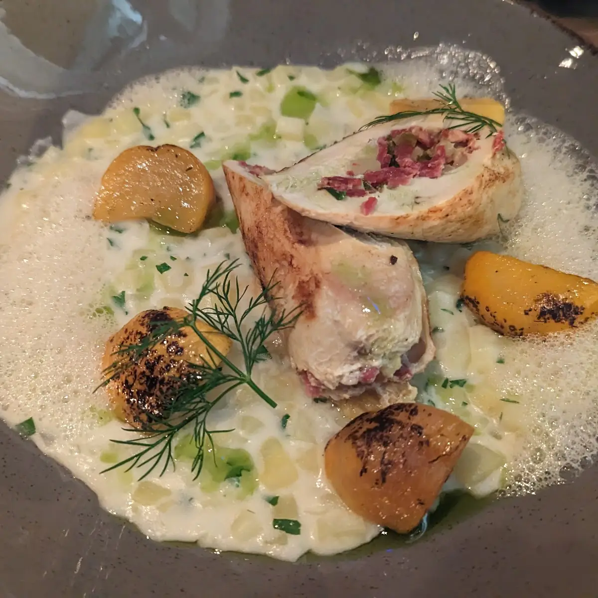 Hähnchenröllchen