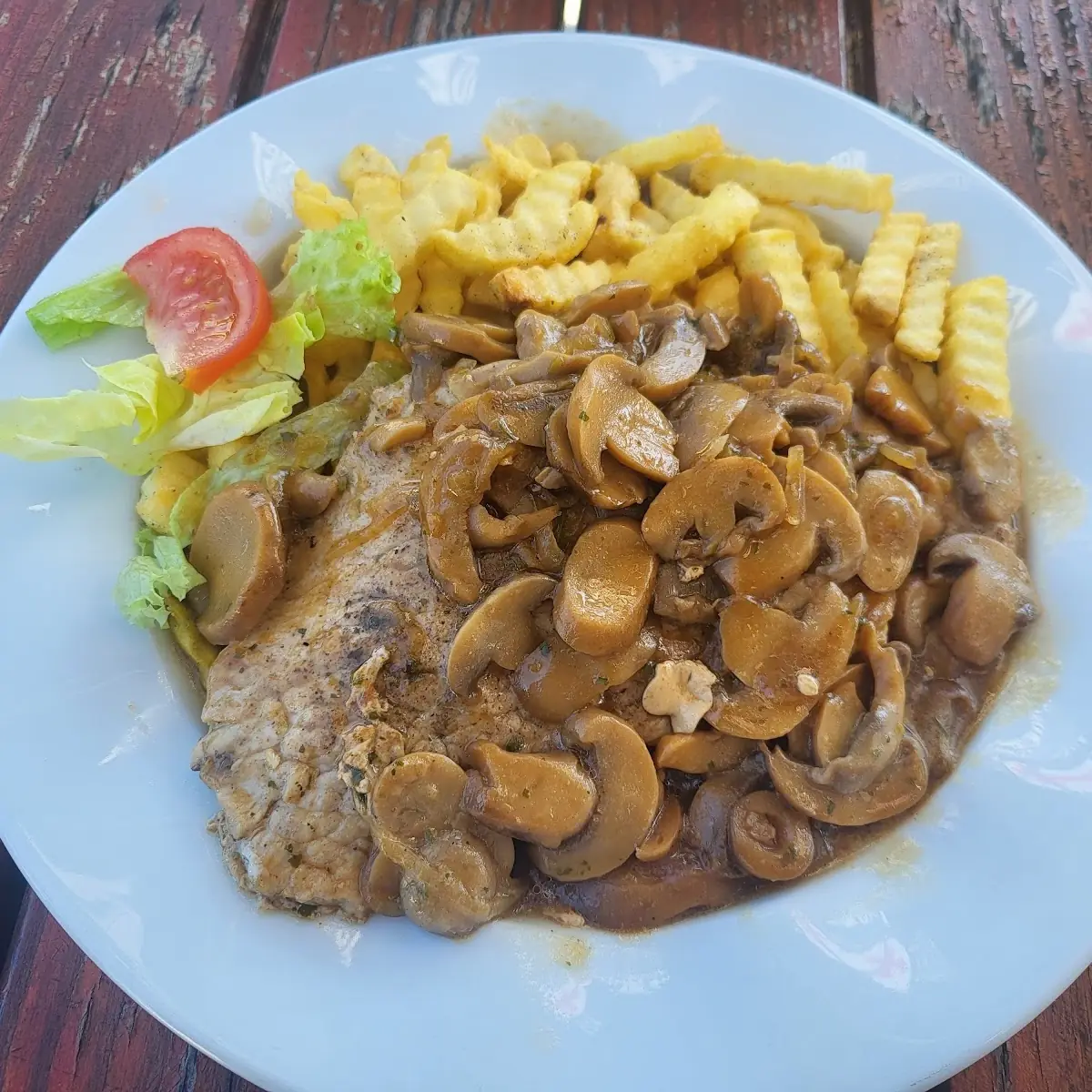 Jägerschnitzel