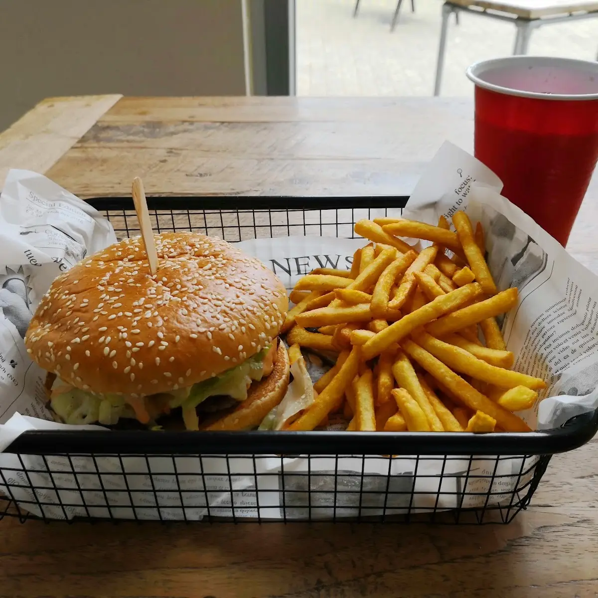 Cheeseburgermenü