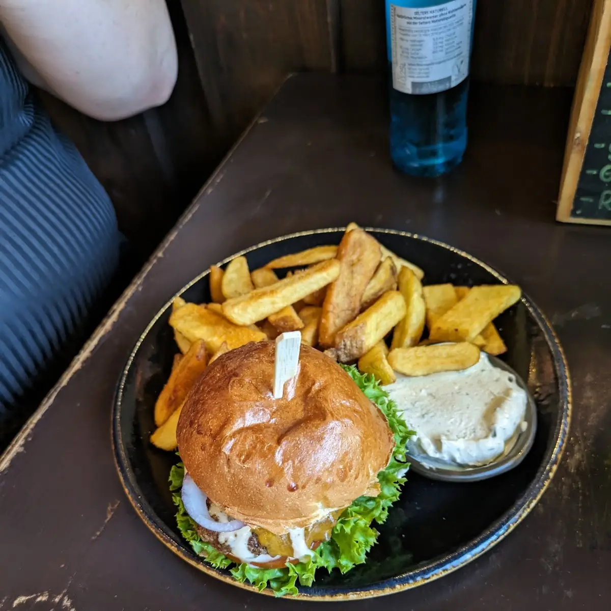 Cheeseburger-menü