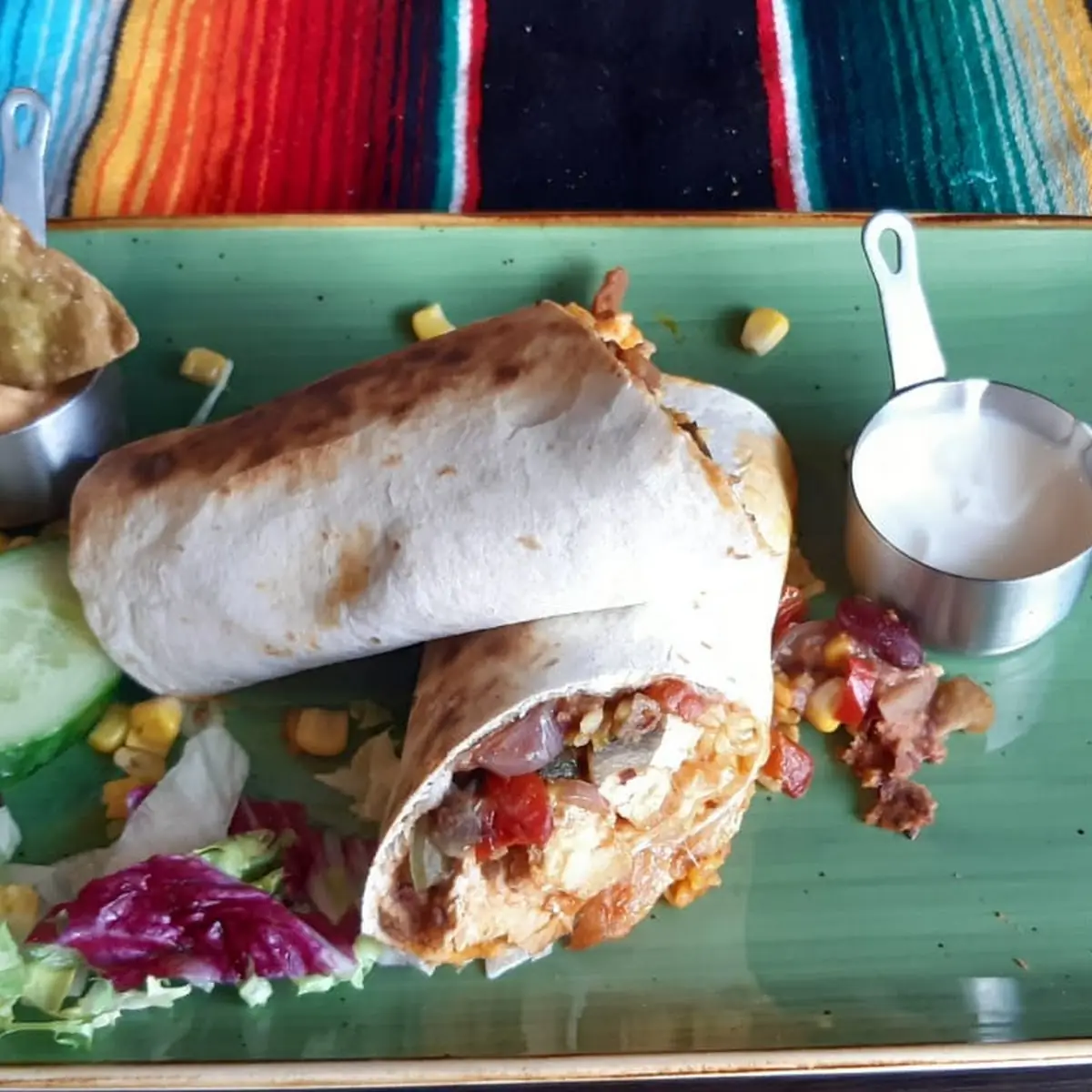 Vegetable Burrito