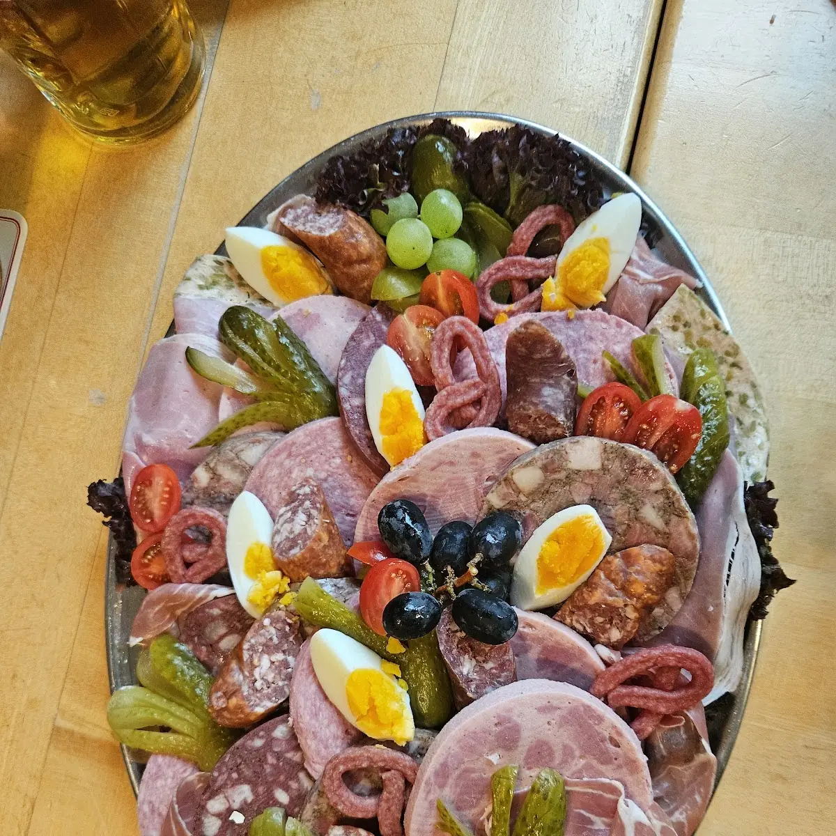 Gemischte Wurstplatte
