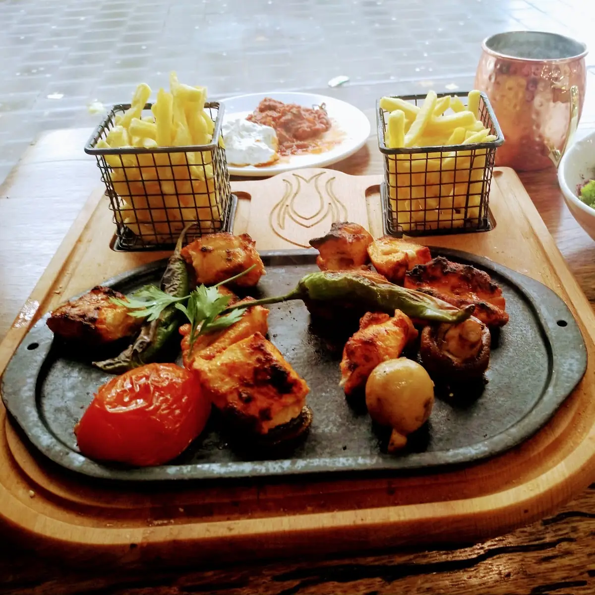 Hähnchenspieß