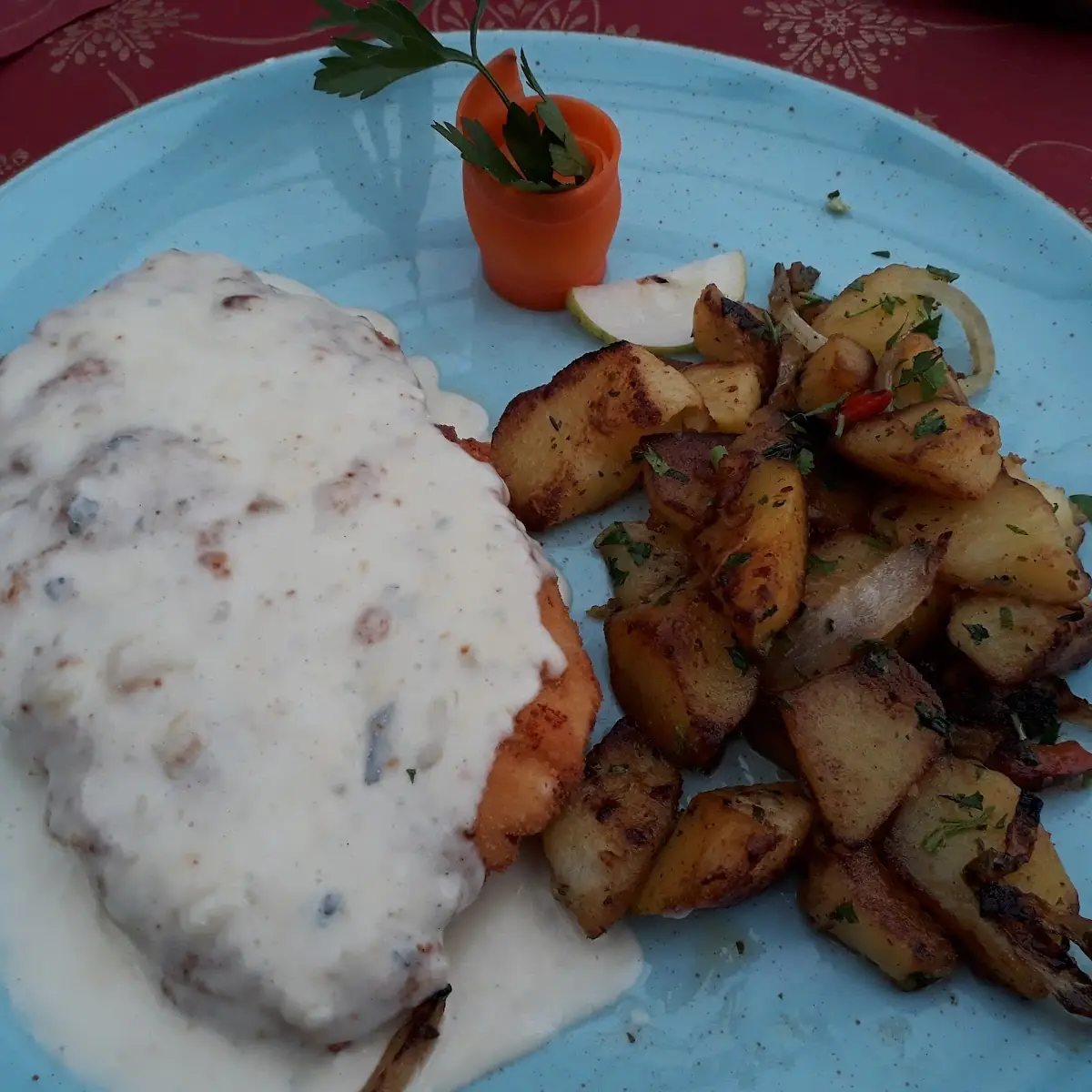 Gorgonzolaschnitzel