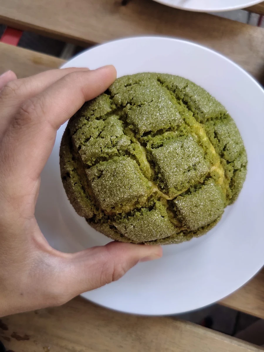 Matcha Melonpan