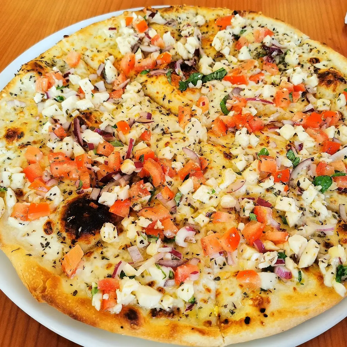 Gemüsepitzza