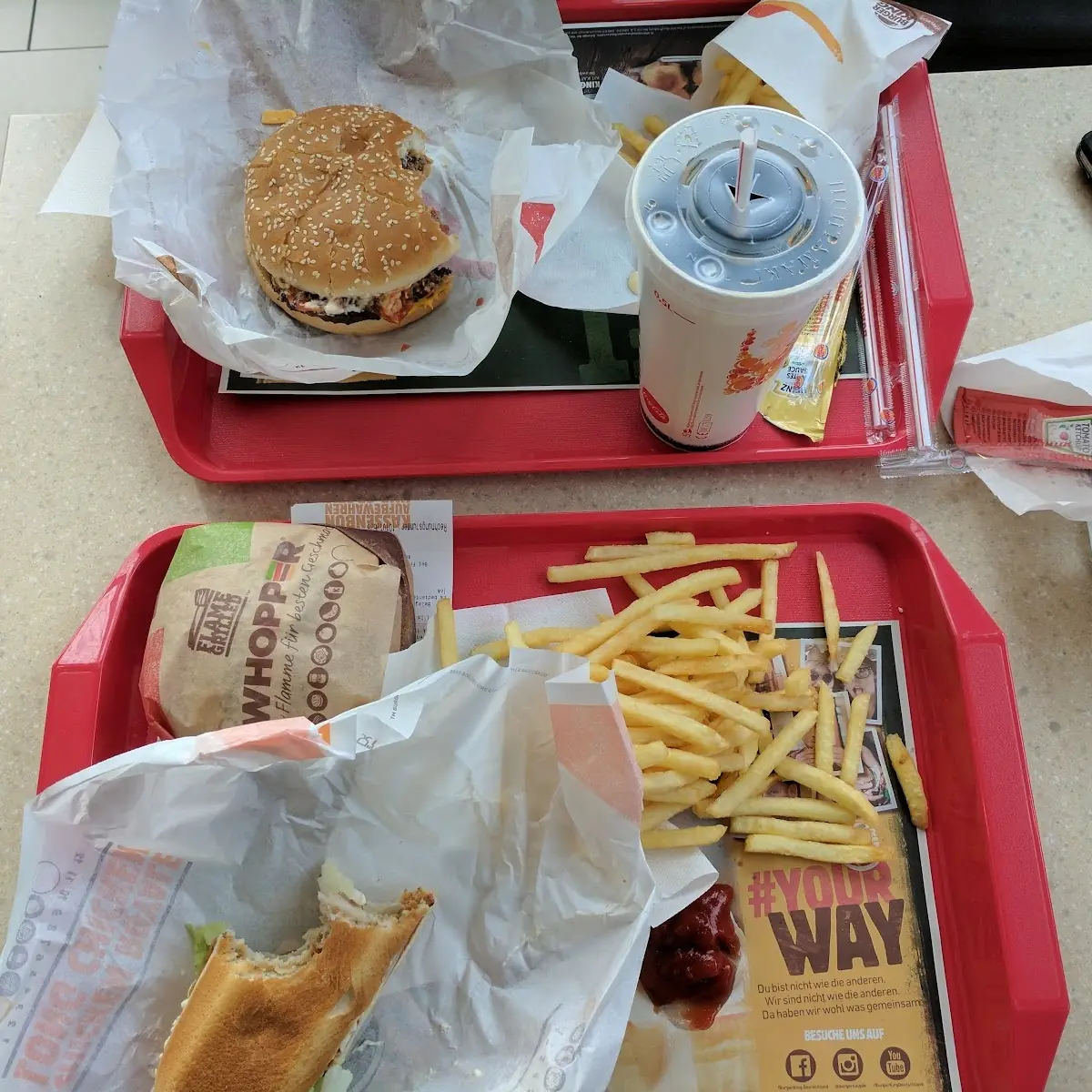 Highlights, Burger King