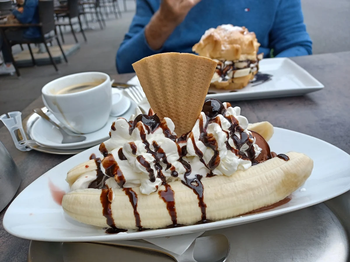 Banana Split Eis