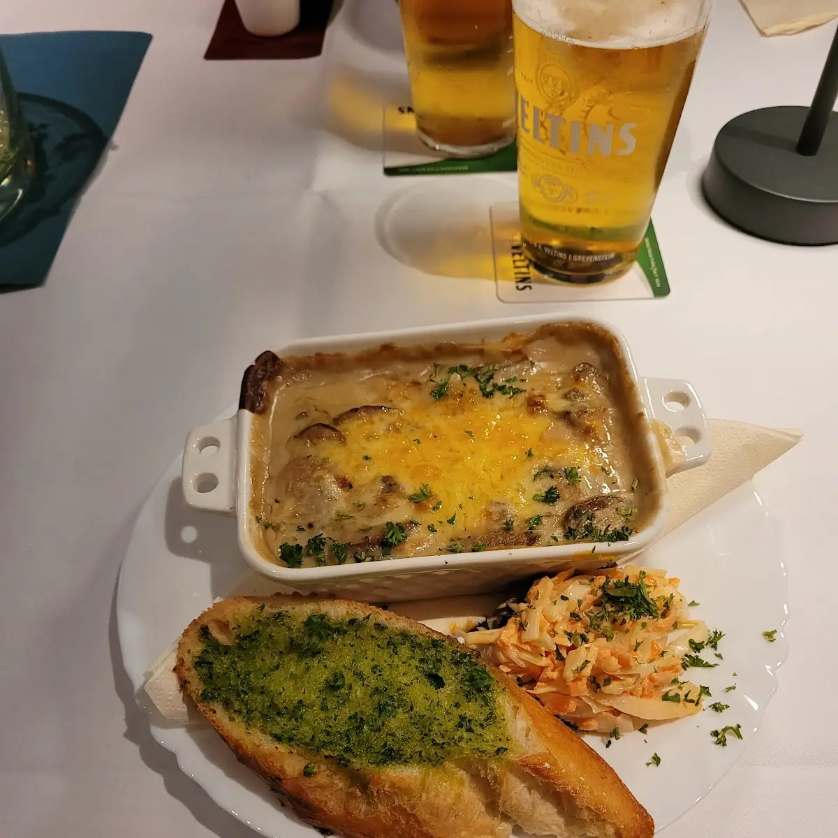 Cheesy Mushrooms