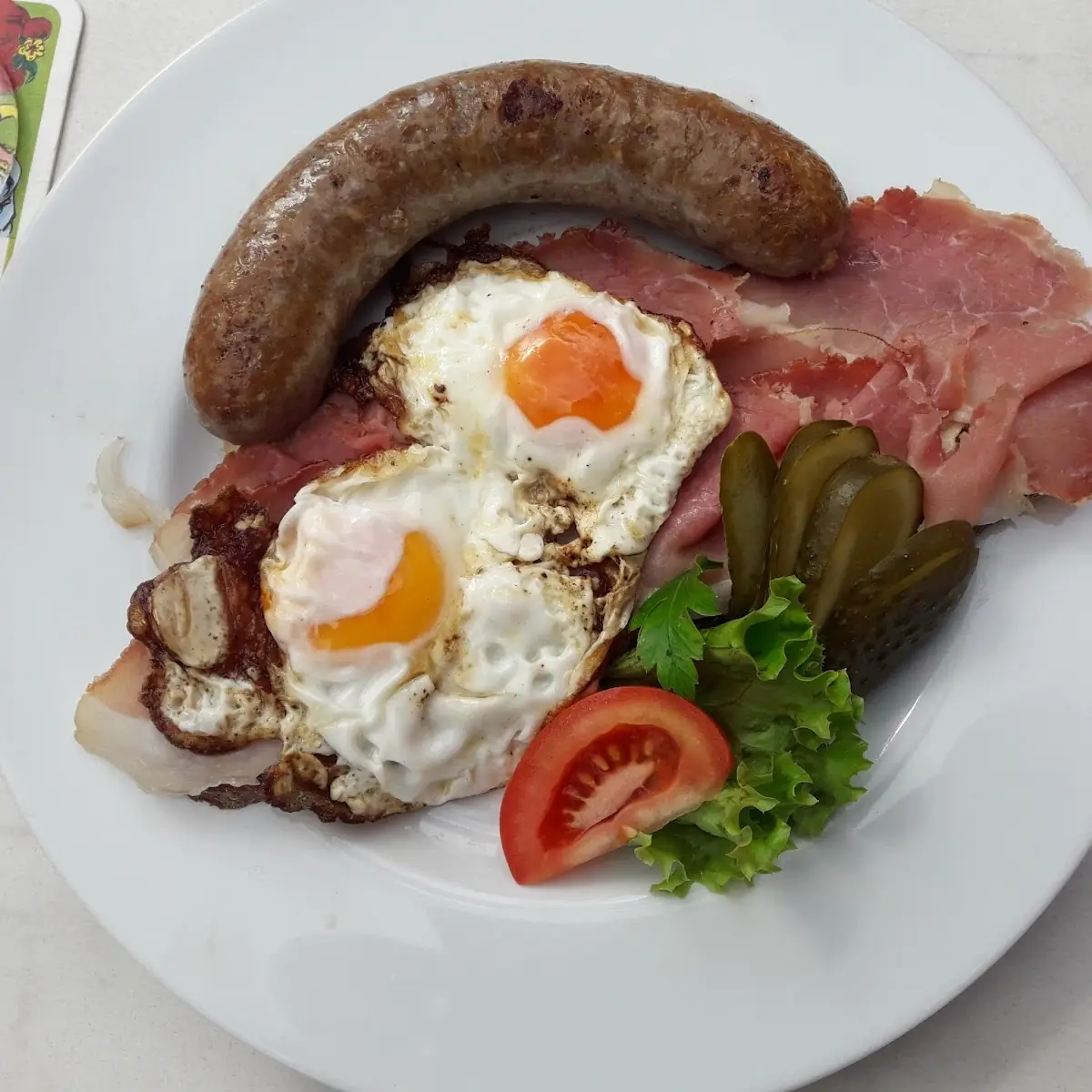 Strammer Max Mit Bratwurst, Zum Limousinhof - Wolfgang Fäth