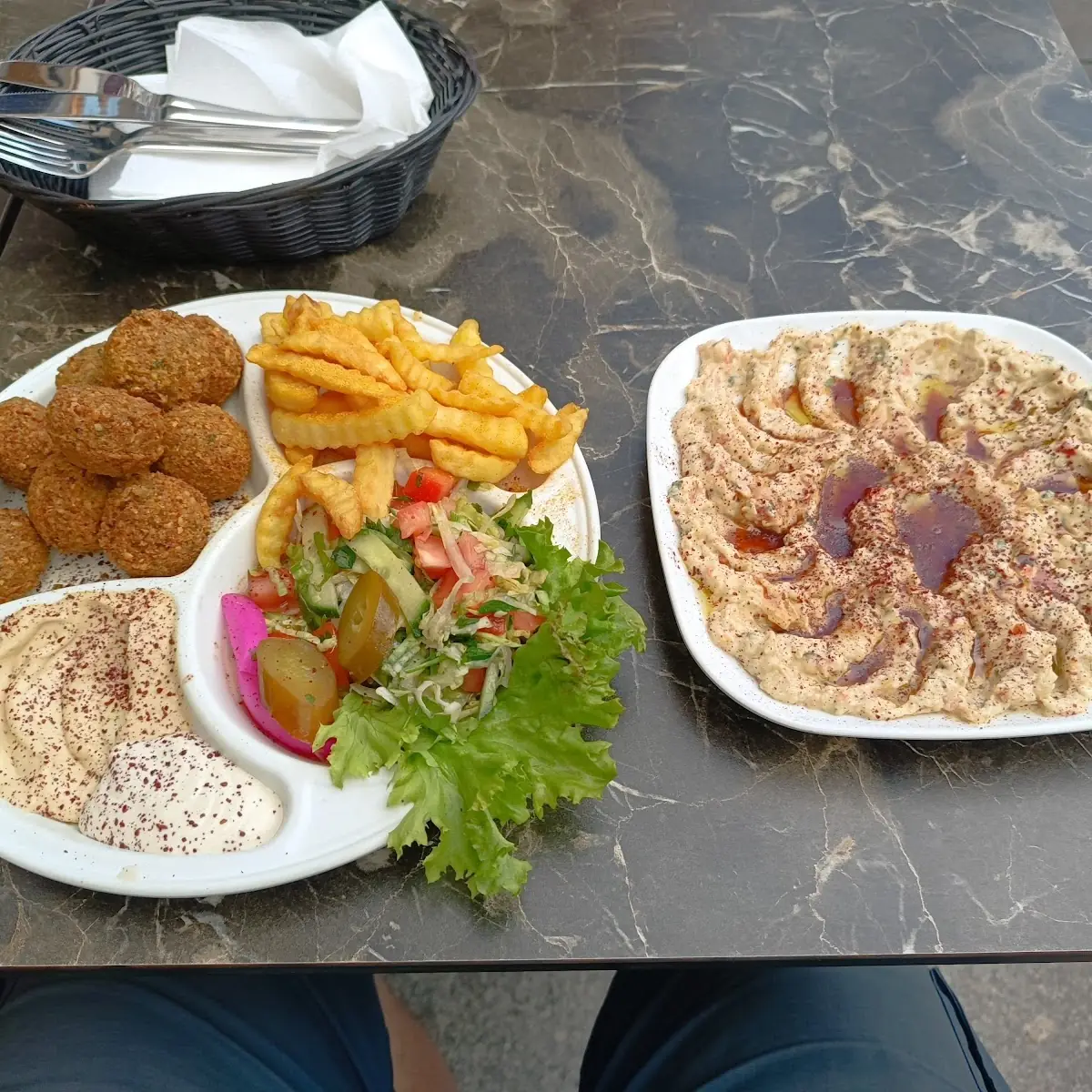 Falafel-teller
