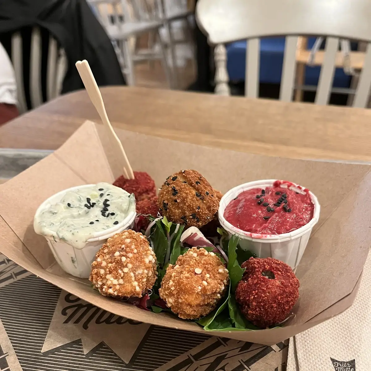 Falafel Mit Dips