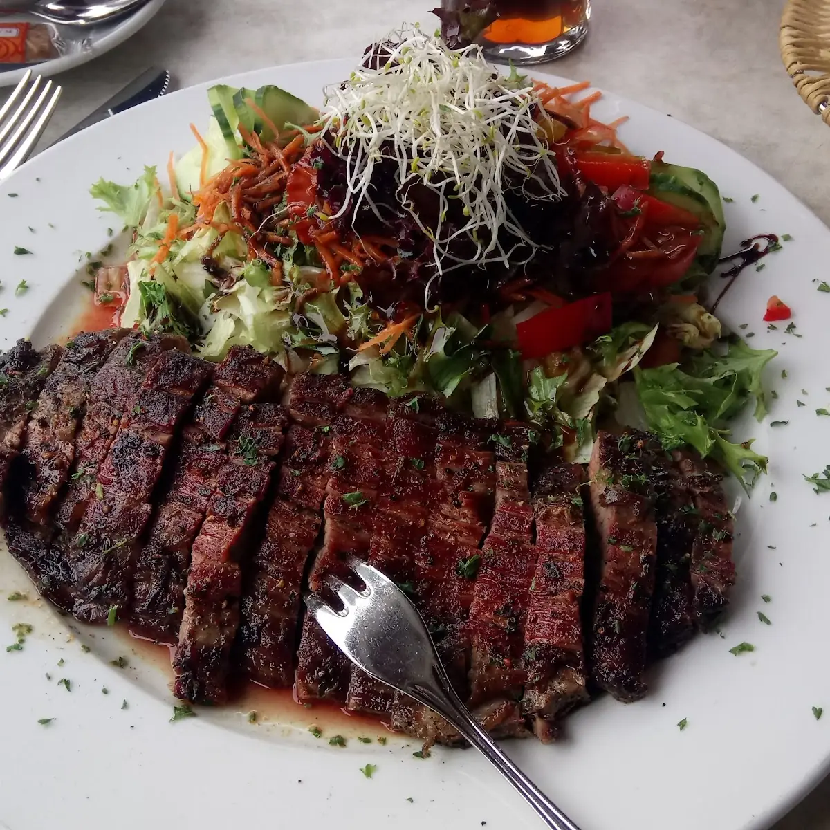 Flanksteak Mit Salat, Cameo