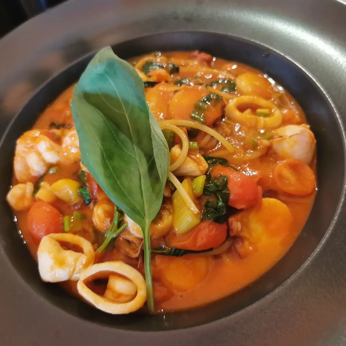 Spagetti Frutti De Mare, mulino mio - Restaurant Mühlenkeller