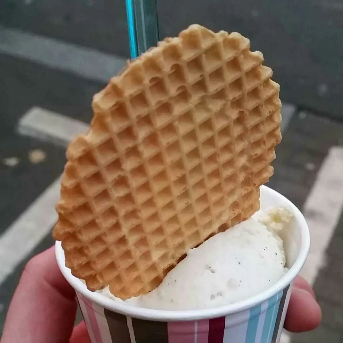 Eisbecher Gemischtes Eis