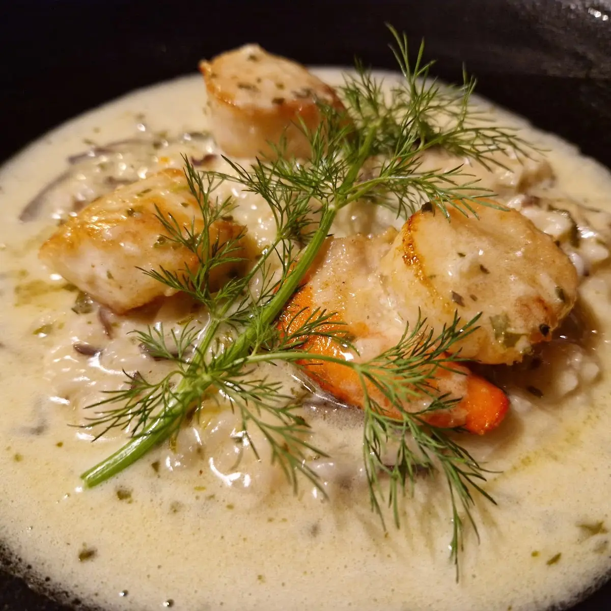 Jakobsmuscheln, Ochsen Post Hotel & Restaurants - Peter Jost