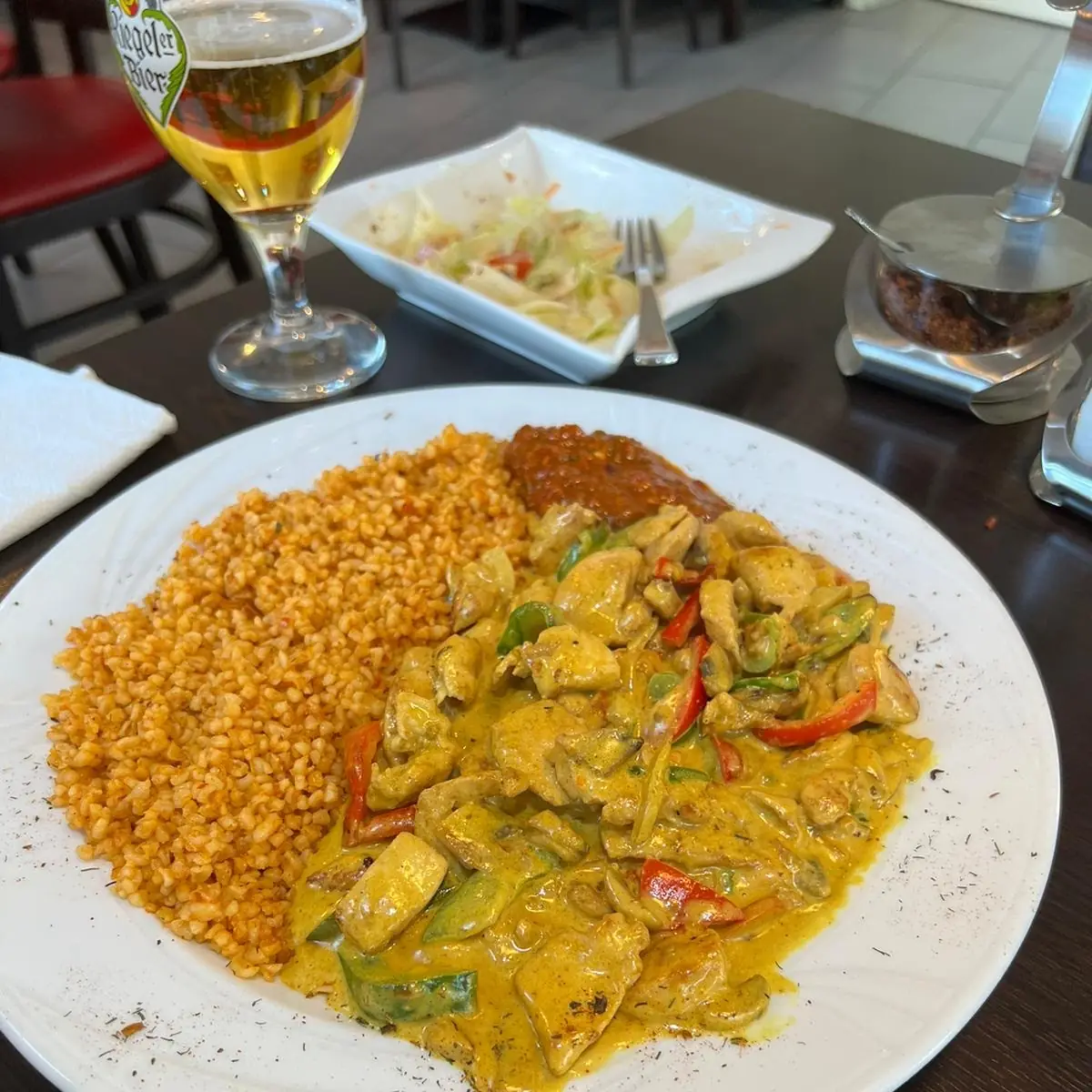 Hähnchen Fleisch Und Gemüse