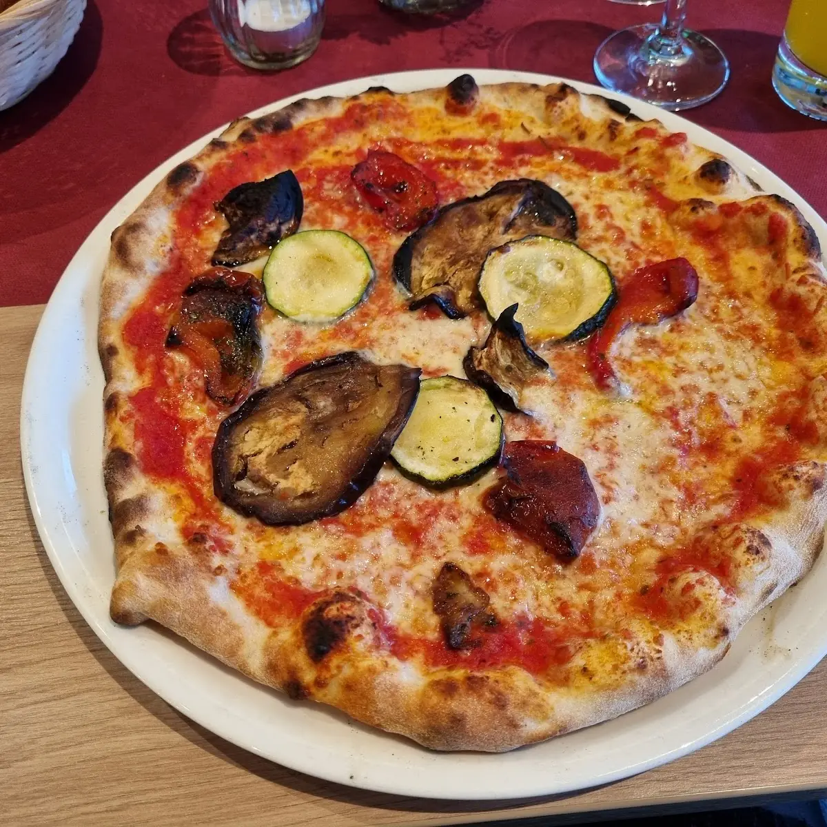 Pizza Mit Gemüse