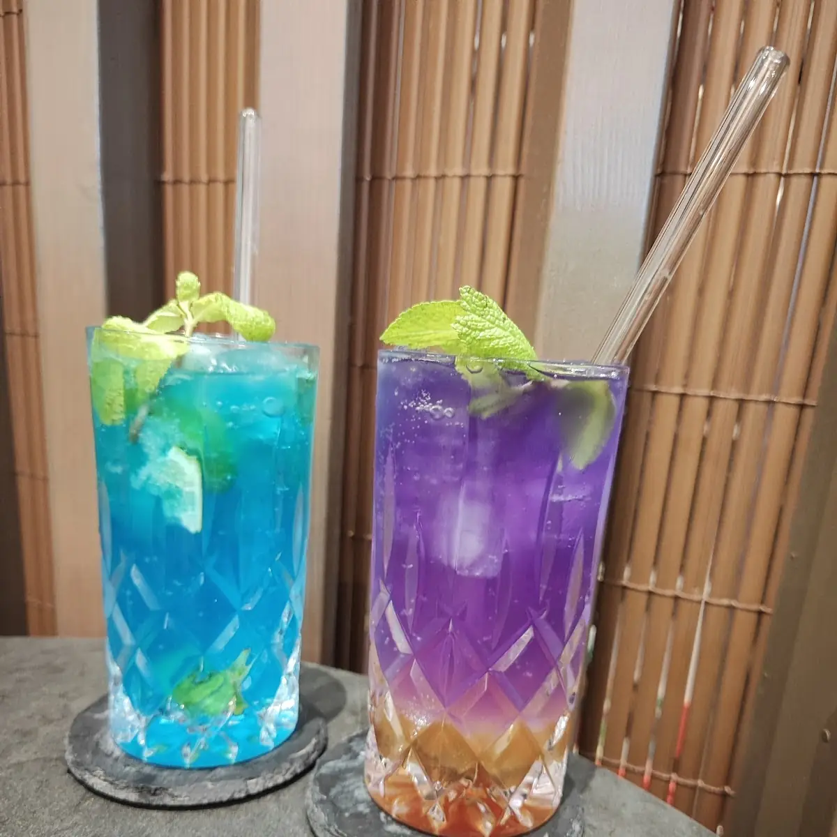 Blue Lagoon & Mystic Wave, Kemo Café - Bowls & Brunch
