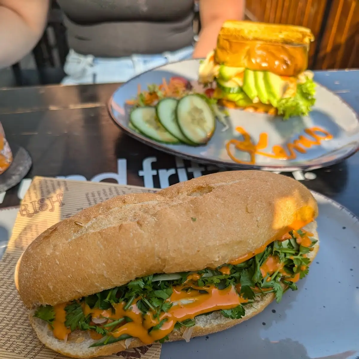 Vietnamese Pâté Sandwich, Kemo Café - Bowls & Brunch