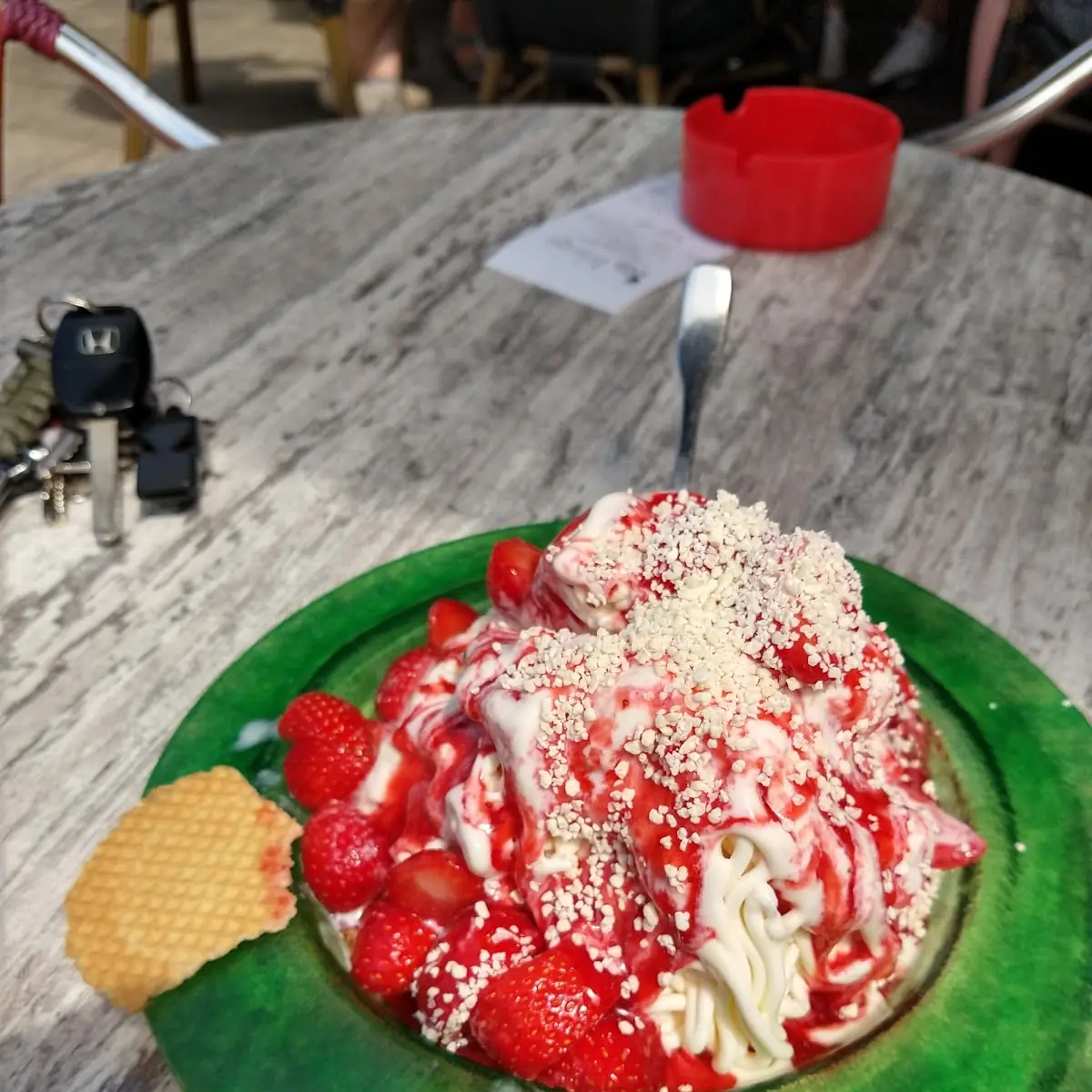 Spaghetti Eis