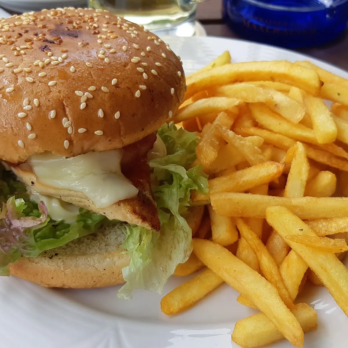 Hähnchen Burger