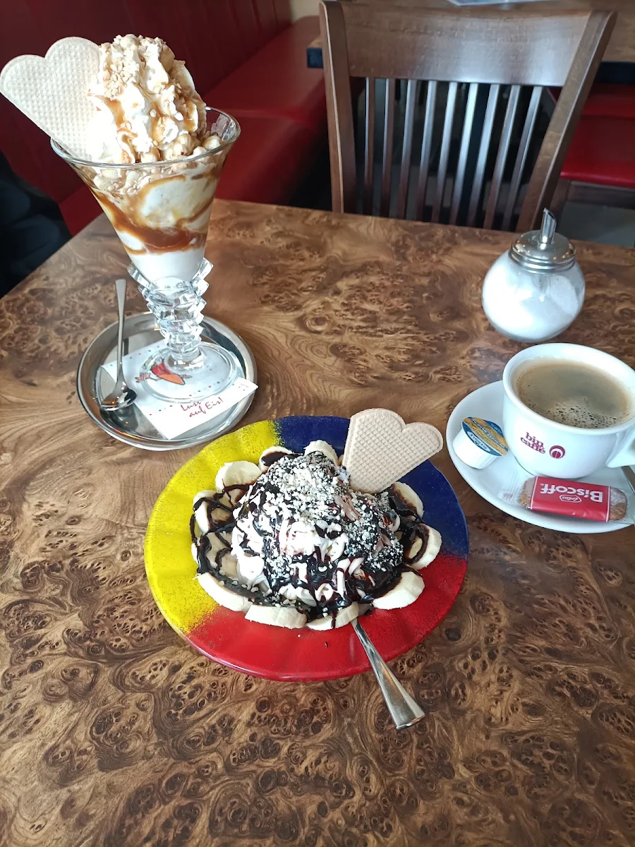 Spaghetti Eis Banane