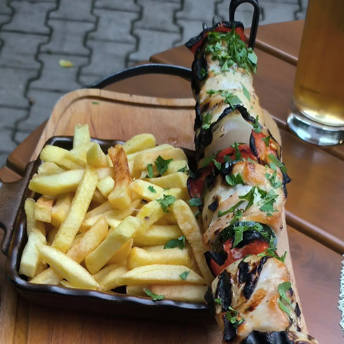 Hähnchenspieß