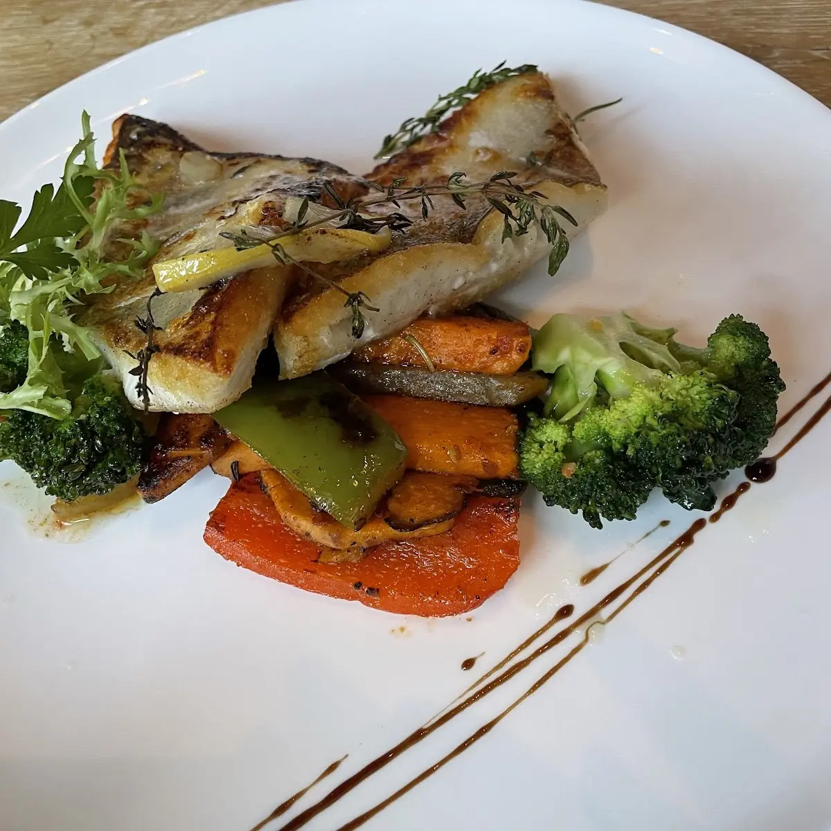 Zanderfilet Mit Gemüse