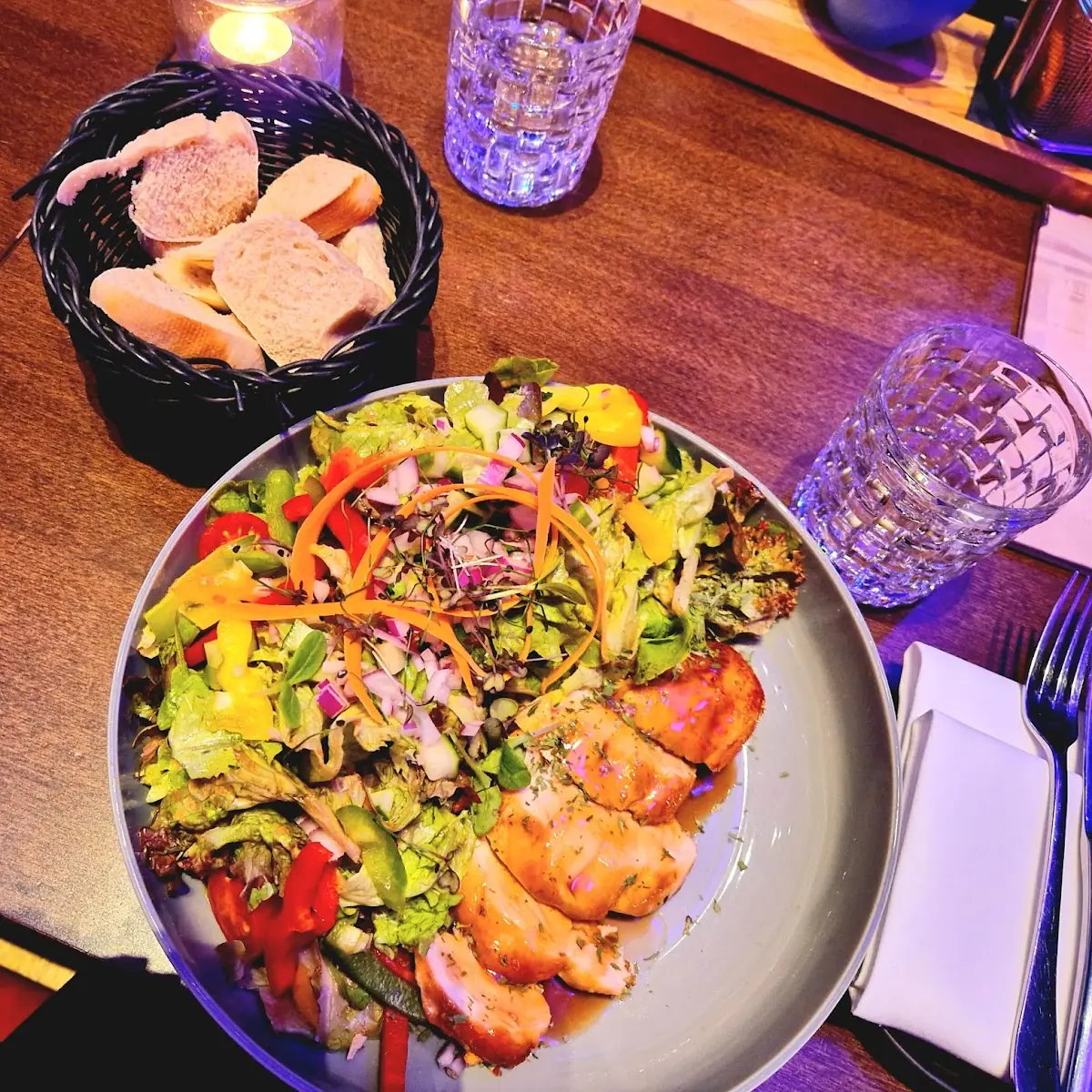 Salat Mit Hähnchen