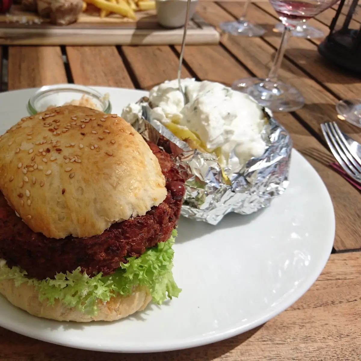 Vegetarischer Burger