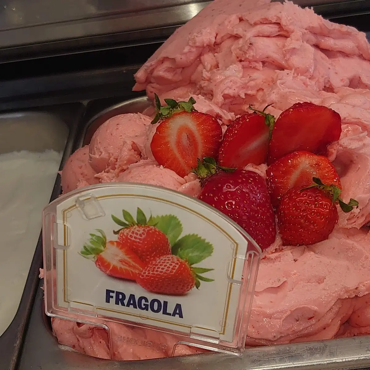 Erdbeer Eis